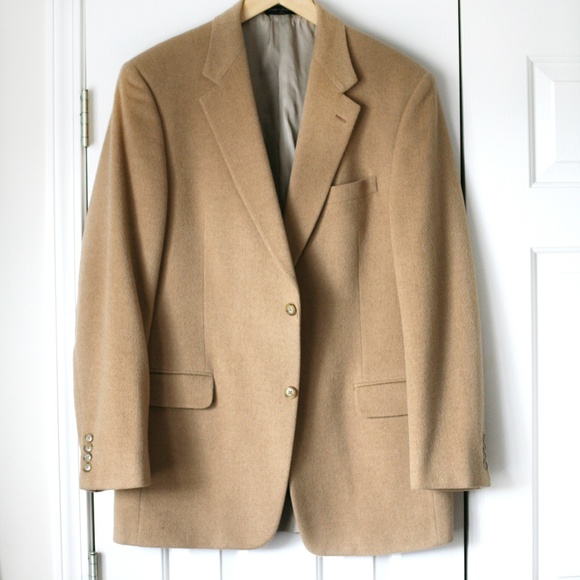 mens camel hair blazer